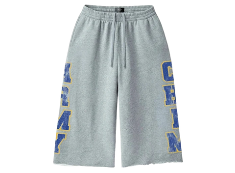 HMDD 3/4 Chim Shorts Grey Blue/Yellow