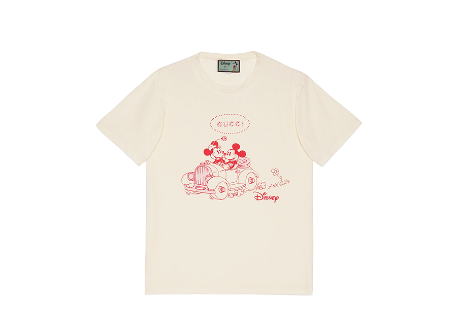 Gucci x Disney Mickey & Minnie T-Shirt (Pre-Owned)
