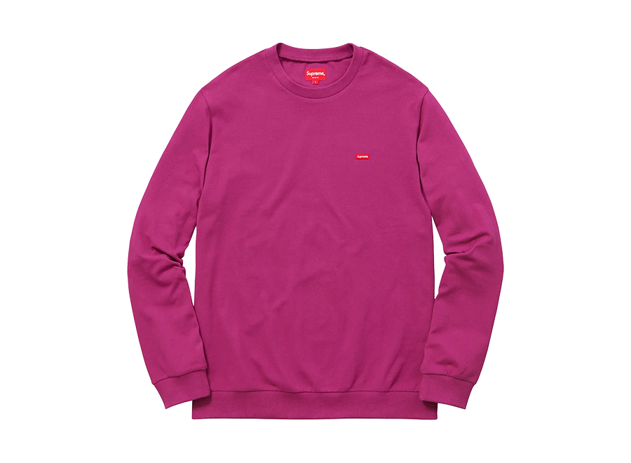 Supreme Small Box Crewneck Pink (FW16) (Pre-Owned)