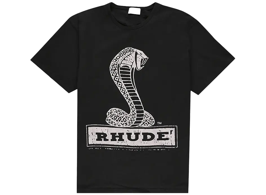 Rhude Cobra Part 2 Tee Black