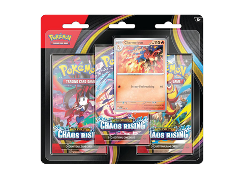 Chaos Rising 3-Pack Blister [Charmeleon]