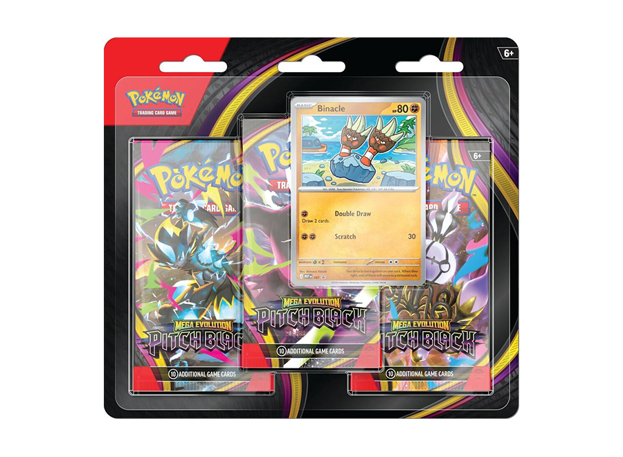 Pitch Black 3-Pack Blister [Binacle]