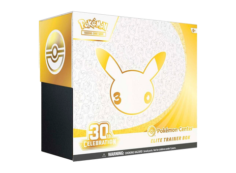 Pokemon 30th Celebration Pokemon Center Elite Trainer Box (Small Plastic Rip)