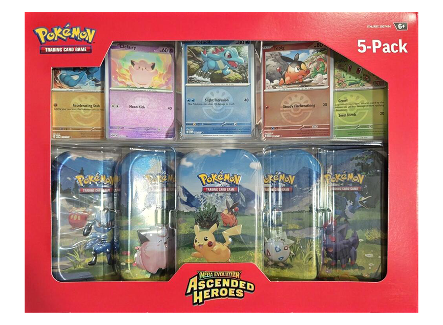 Pokemon Ascended Heroes 5 Pack
