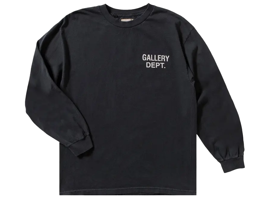 Gallery Dept. Souvenir Longsleeve T-Shirt Black