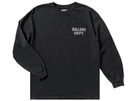 Gallery Dept. Souvenir Longsleeve T-Shirt Black
