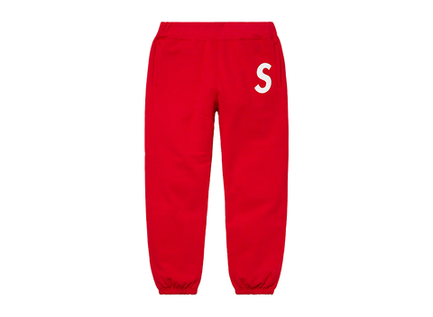 Supreme S Logo Sweatpants (SS20) Red (Pre-Owned)