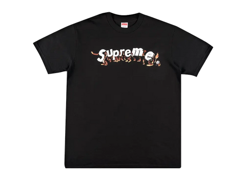 Supreme Apes Logo T-Shirt Black (Pre-Owned)