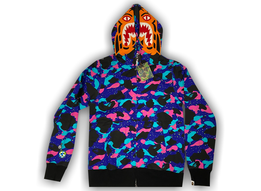BAPE x Kid Cudi Tiger Full Zip Hoodie