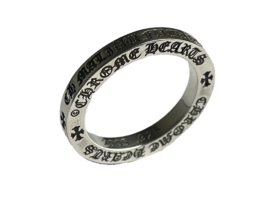 Chrome Hearts Spacer "C.H. Malibu F.U." Ring