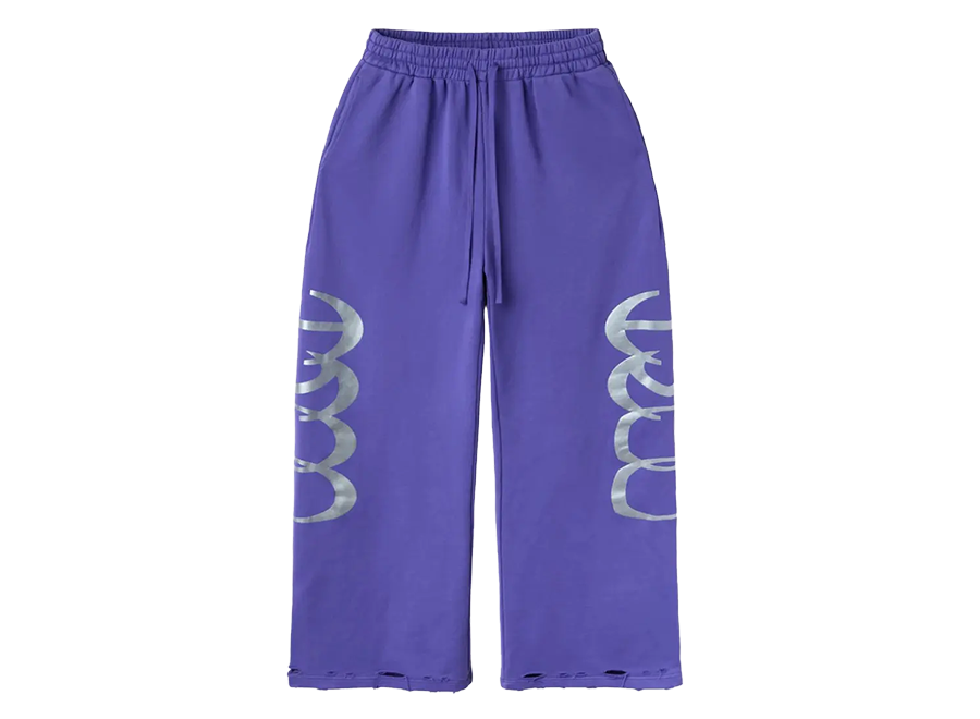 HMDD Galaxy Radar Sweatpants Purple