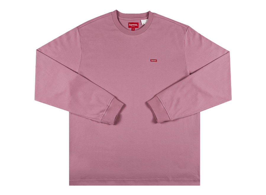 Supreme Small Box Logo L/S T-Shirt Pink (Pre-Owned)