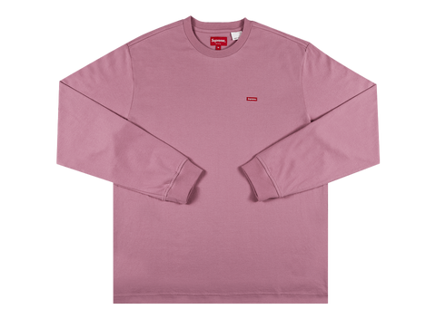 Supreme Small Box Logo L/S T-Shirt Pink (Pre-Owned)