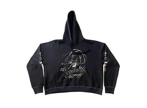 Ed Hardy x Siberia Hills Black Panther Hoodie