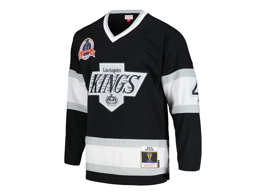 Los Angeles Kings Rob Blake Mitchell & Ness Black Jersey