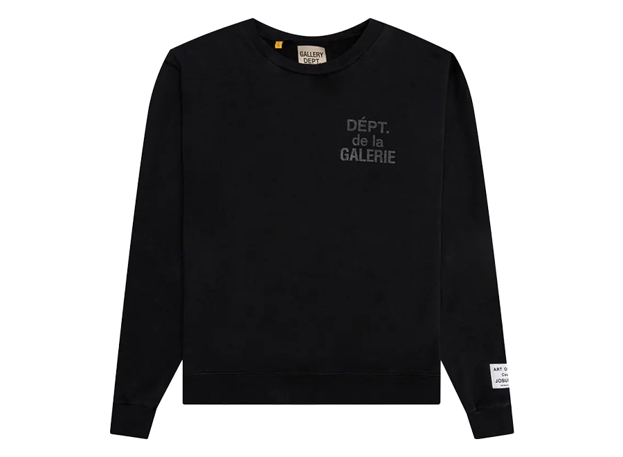 Gallery Dept. French Crewneck Black