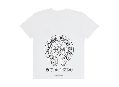 Chrome Hearts St Barths. Horseshoe Pocket Tee White (Pre-Owned)