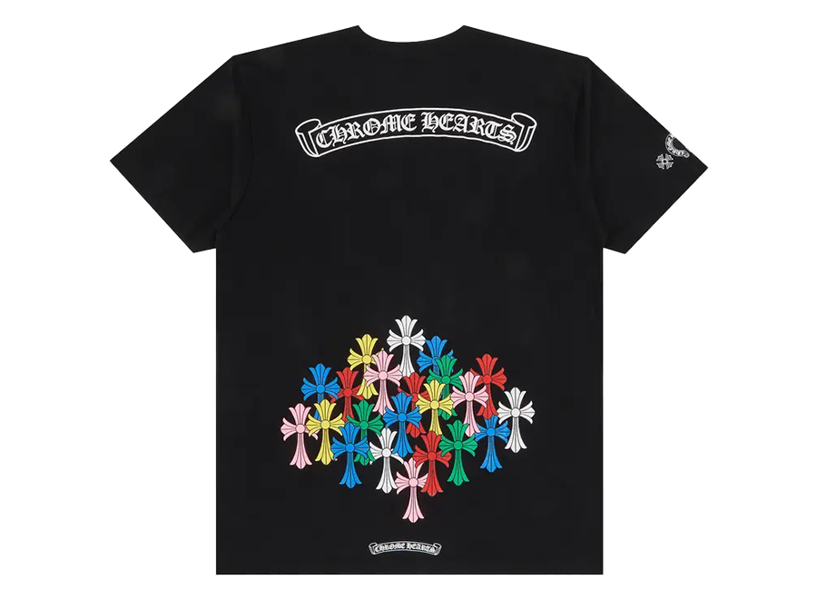 Chrome Hearts Multi Color Cross T-shirt Black (Pre-Owned)