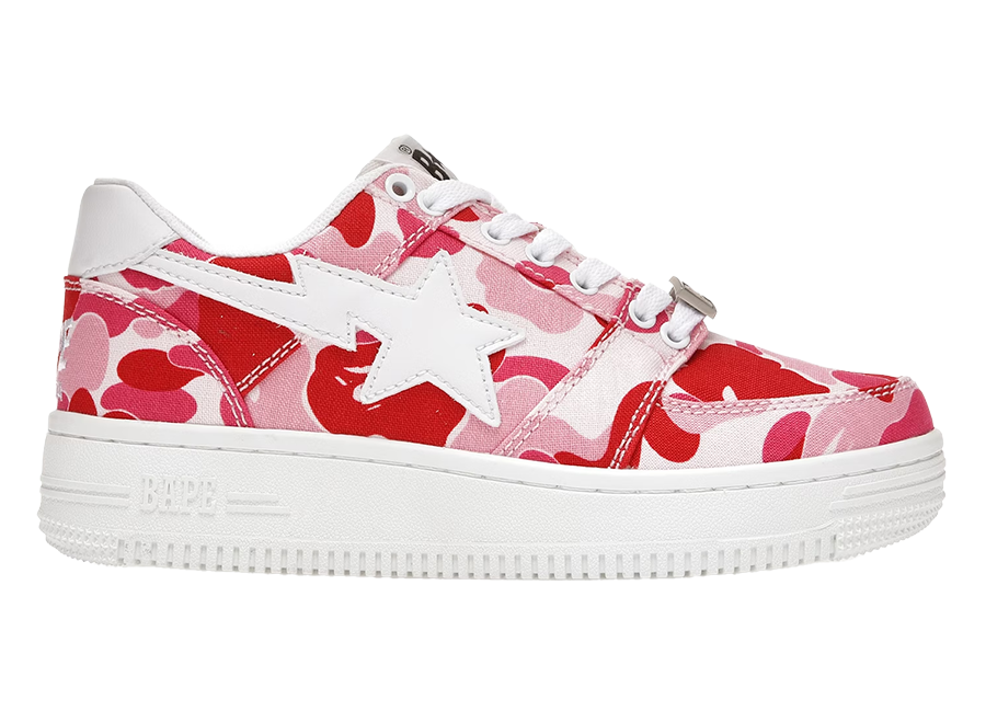 A Bathing Ape Bape Sta Low ABC Camo 20th Anniversary Pink (Pre-Owned)