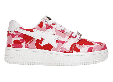 A Bathing Ape Bape Sta Low ABC Camo 20th Anniversary Pink (Pre-Owned)