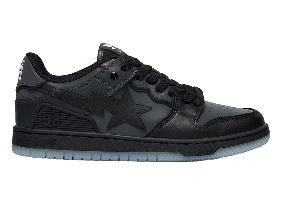 A Bathing Ape Sk8 Sta #5 M2 Black