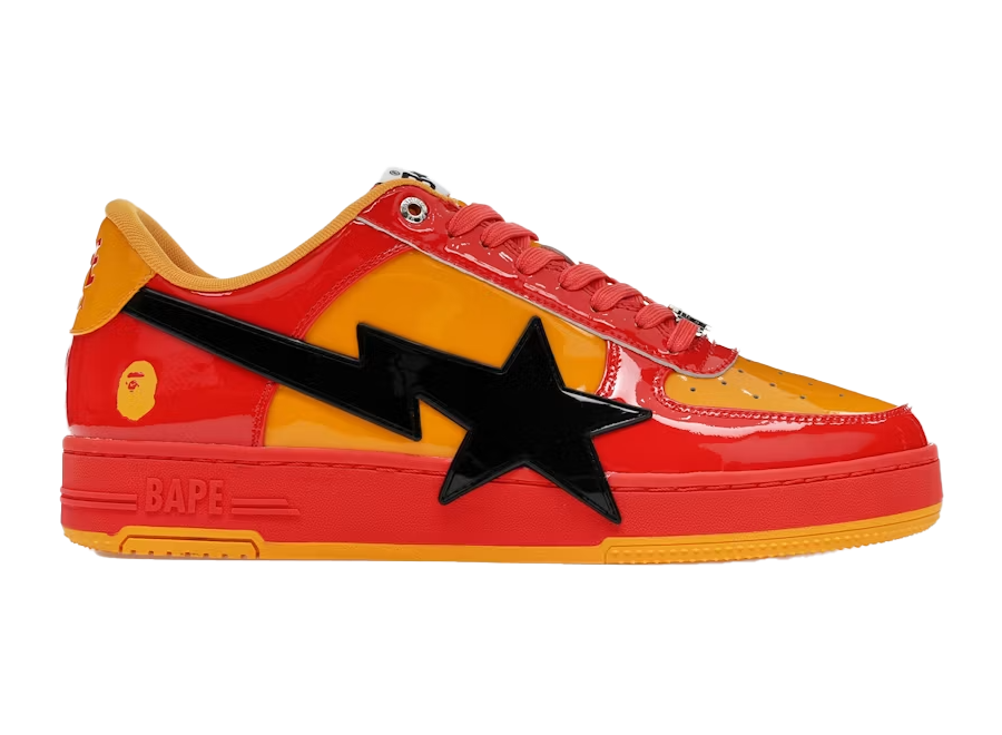 A Bathing Ape Bape Sta OS #1 M2 Red Orange
