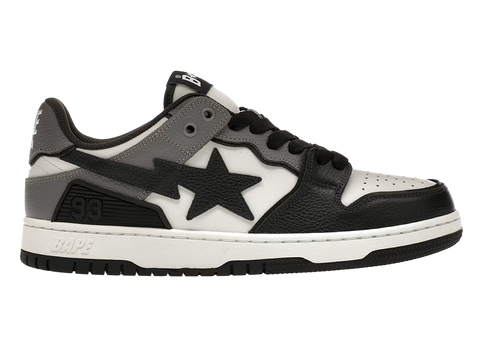 A Bathing Ape Sk8 Sta #5 Black White Grey (Pre-Owned)