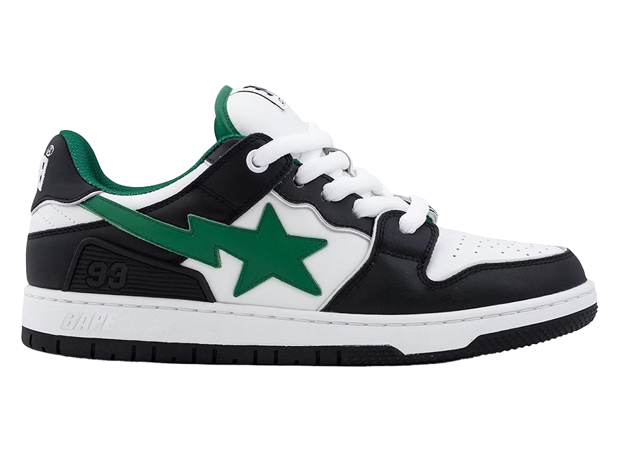 A Bathing Ape Sk8 Sta Bold #1 Black