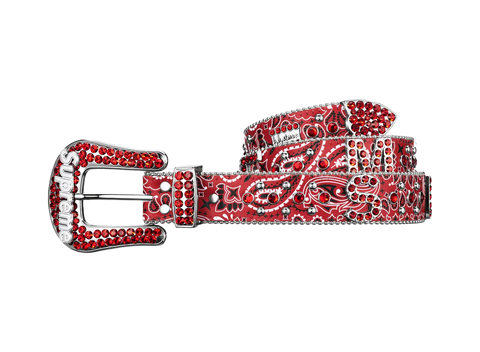 Supreme b.b. simon Bandana Belt Red
