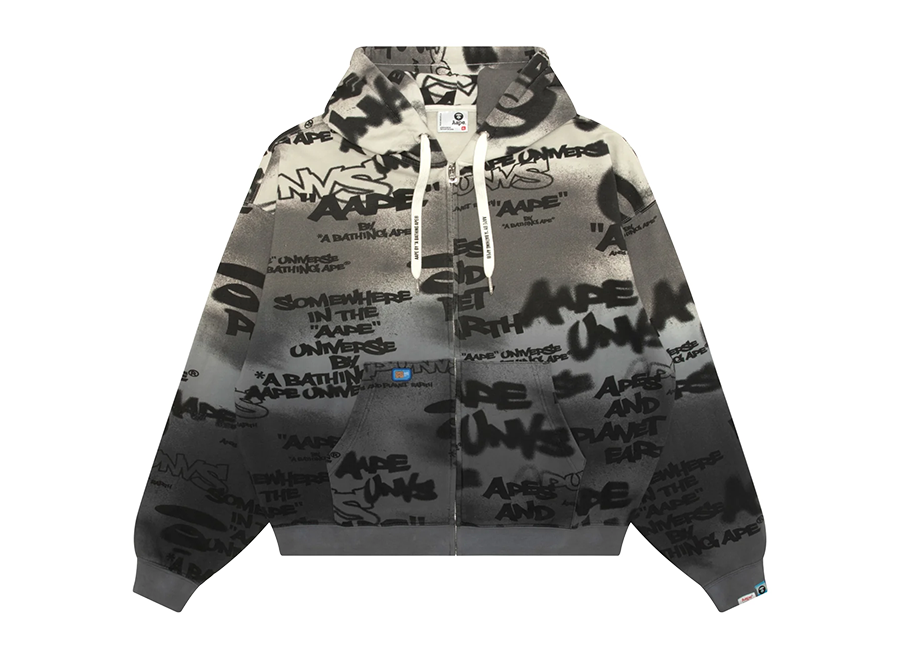 AAPEUNVS graffiti Zip Up (Pre-Owned)