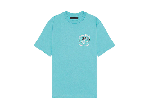 Amiri Studios Garden Grove T-Shirt Teal (Pre-Owned)