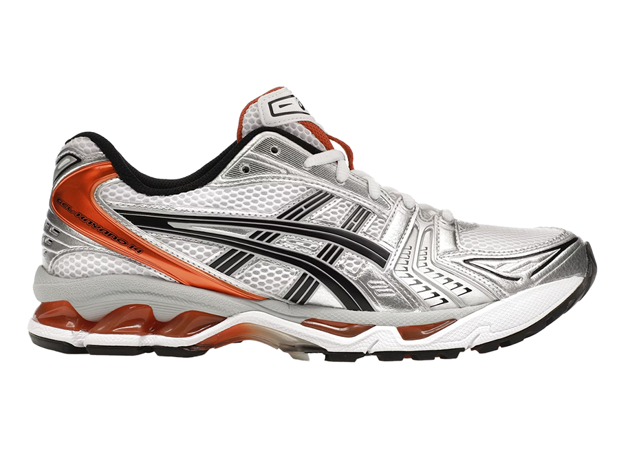 ASICS Gel-Kayano 14 White Piquant Orange