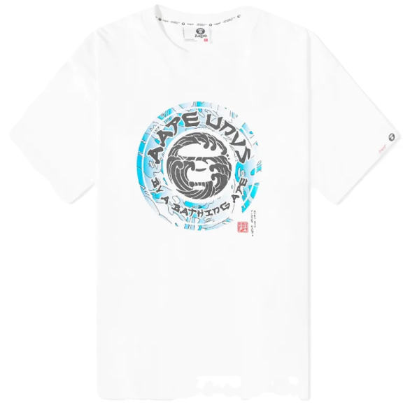 Aape by A Bathing Ape Japan Tee White