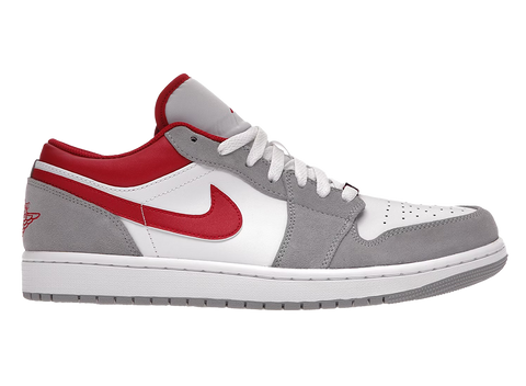 Jordan 1 Low SE Light Smoke Grey Gym Red