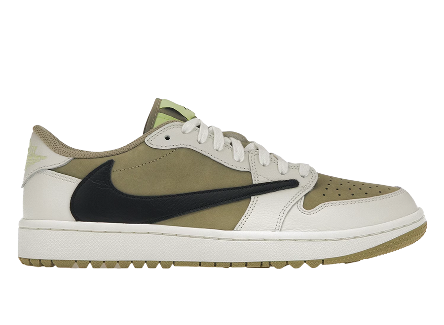 Jordan 1 Retro Low Golf Travis Scott Neutral Olive