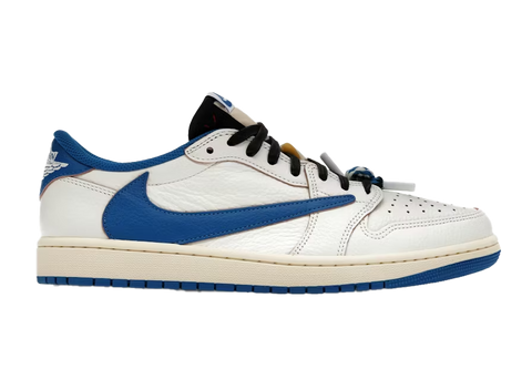 Jordan 1 Retro Low OG SP Fragment x Travis Scott Sail Military Blue (Pre-Owned)