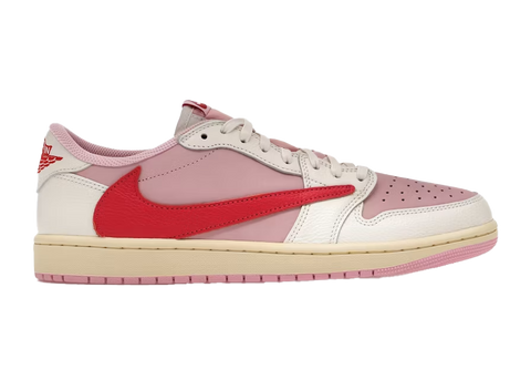 Jordan 1 Retro Low OG SP Travis Scott Sail Tropical Pink