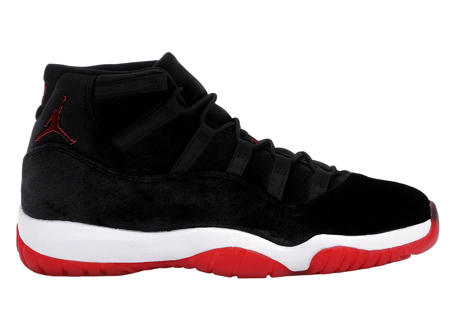 Jordan 11 Retro Bred Velvet (Women's)