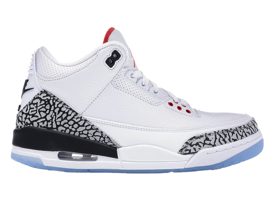 Jordan 3 Retro Free Throw Line White Cement