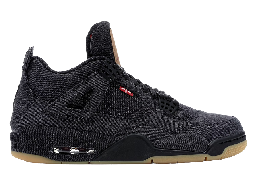 Jordan 4 Retro Levi's Black (Levi's Tag)