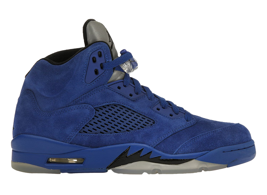 Jordan 5 Retro Blue Suede (Pre-Owned)
