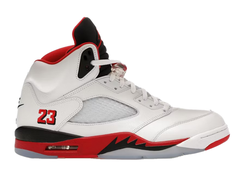 Jordan 5 Retro Fire Red Black Tongue (2025) (Pre-Owned)
