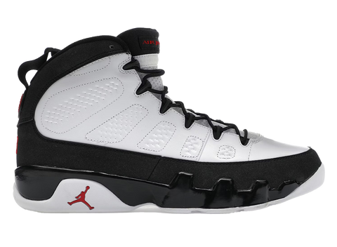 Jordan 9 Retro White Black Red (2010) (Pre-Owned)