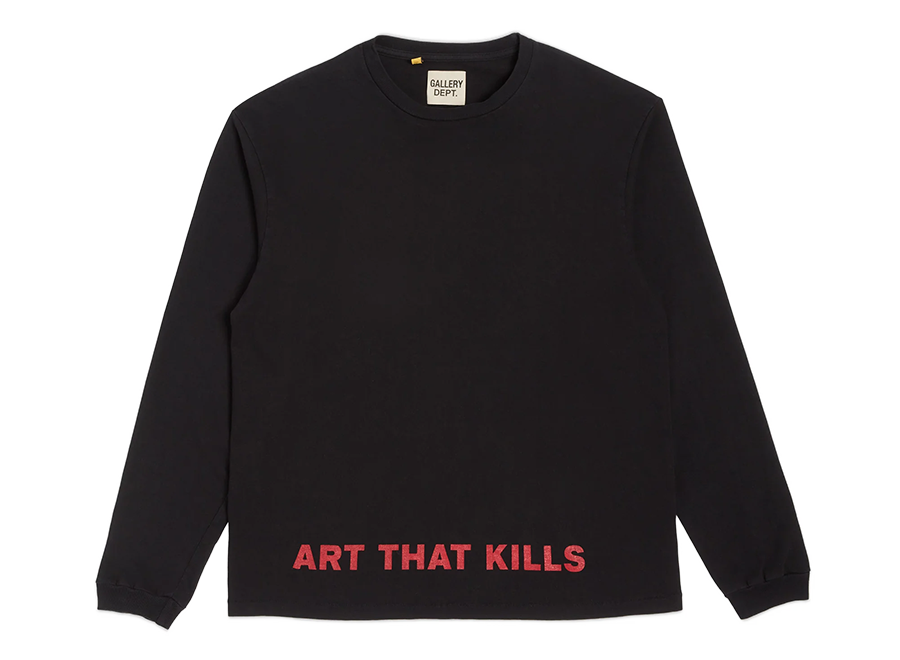 Gallery Dept. Anarchy Long Sleeve Tee Black