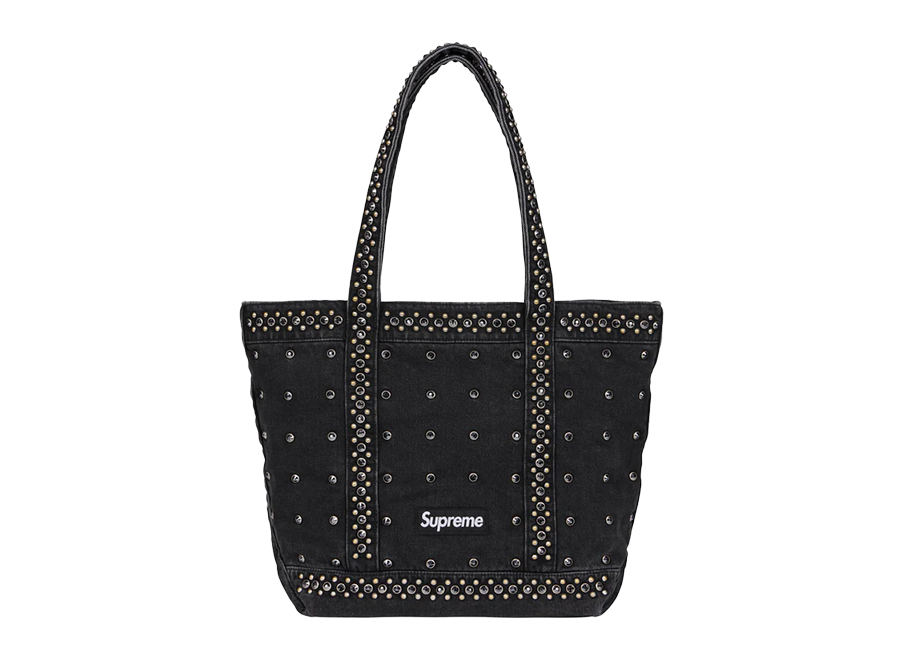 Supreme b.b. Simon Denim Tote Bag Black