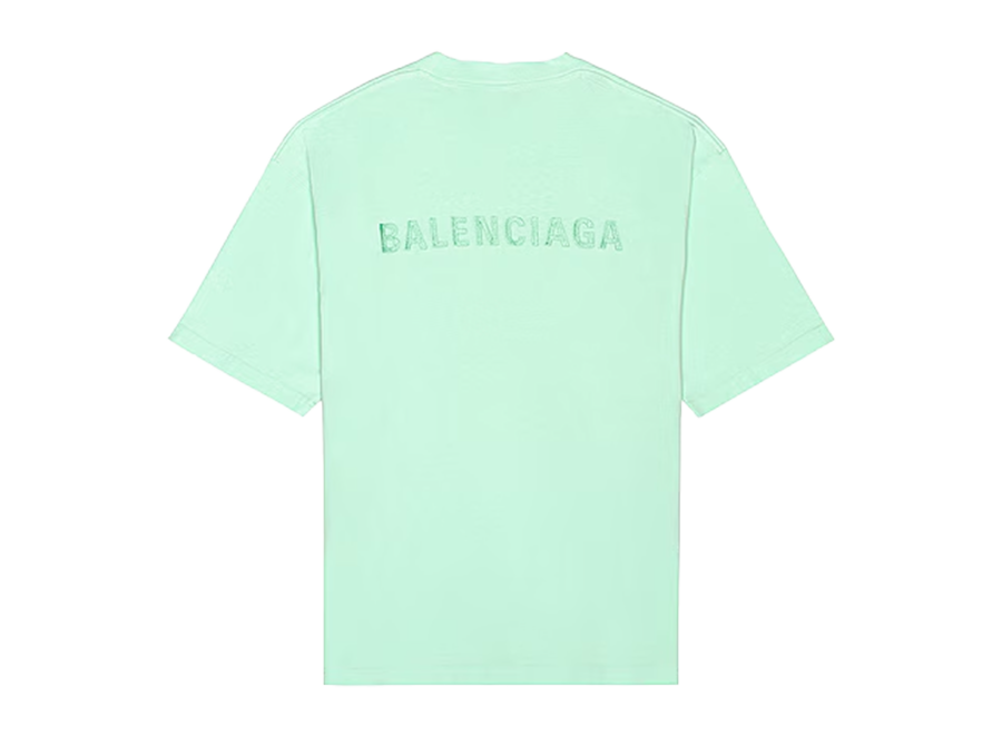 Balenciaga Embroidered Medium Fit T-Shirt