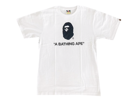 BAPE Happy New Year Ape Head Tee (SS22) White (Pre-Owned)