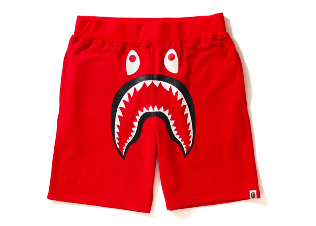 A Bathing Ape Shark Shorts Red (Pre-Owned)
