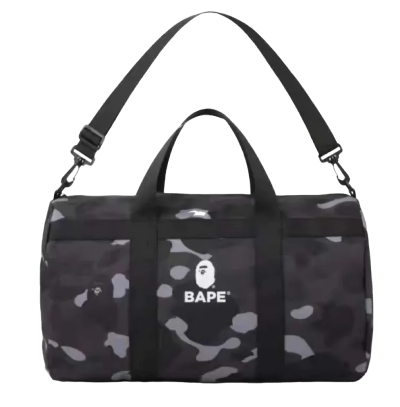 BAPE Duffle Bag Black Camouflage