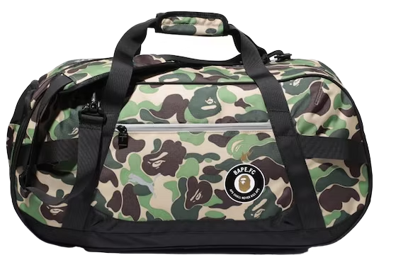 BAPE Duffle Bag Green Camouflage